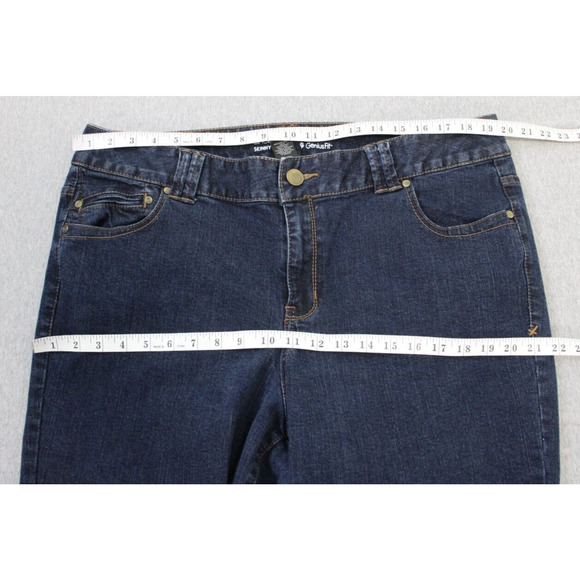 Lane Bryant Jeans Womens Size 20 Cotton Blend Stretch Genius Fit Skinny - Picture 6 of 7
